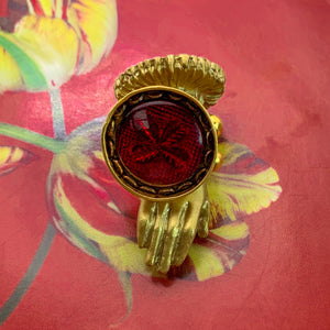 1930’s Vintage | 4 Leaf Clover Ring | Handmade in Australia | Gold Ring