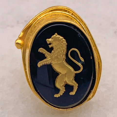 Lion Jewellery | Cocktail Ring | Vintage Style | Handmade in Australia 