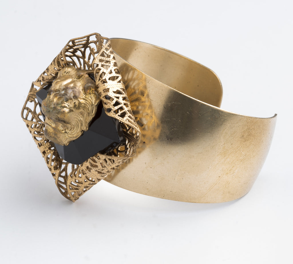 In 2017 be Fierce, Fabulous and Ferocious with this Lion Cuff by Ghost and Lola