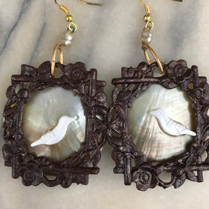 Hand Carved Mother of Pearl and a Medieval Proverb