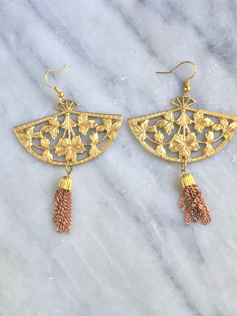 The Secret Language of the Fan and other interesting Earrings