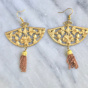 The Secret Language of the Fan and other interesting Earrings