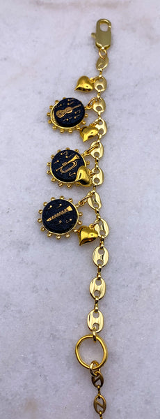 Violin | Trumpet | Clarinet | Gold Bracelet | Handmade in Australia