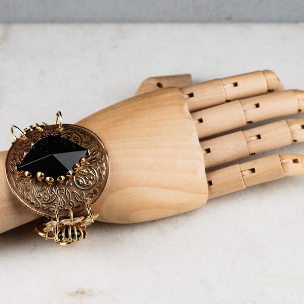 Hollywood Bracelet | Vintage French Jet | Handmade in Australia