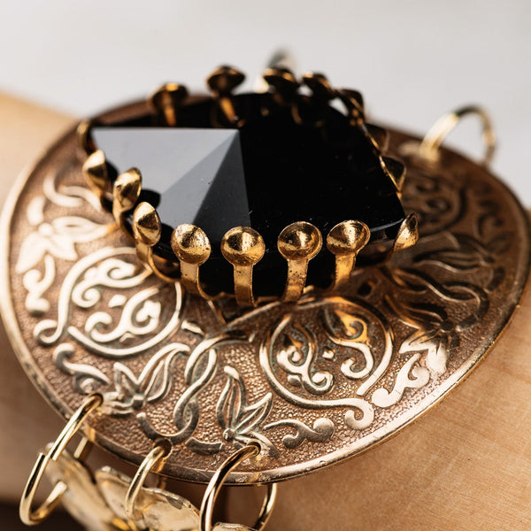 Hollywood Bracelet | Vintage French Jet | Handmade in Australia