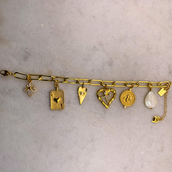 Charm Bracelet | Vintage Jewellery | Handmade in Australia | Boho Chic