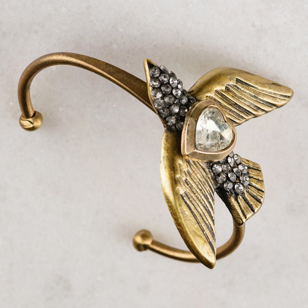 Lovebird | Cuff | Contemporary Jewellery | Handmade in Australia