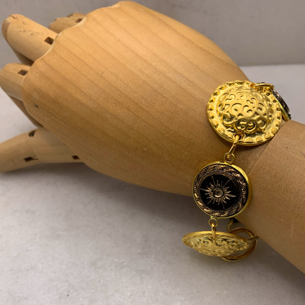 Victorian Cameo | Gold Filled Bracelet | Handmade in Australia | Vintage