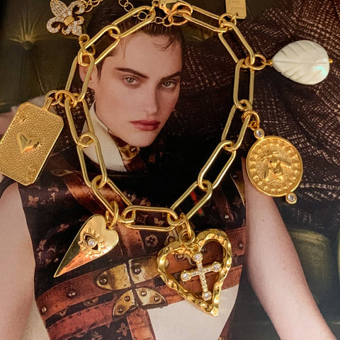 Charm Bracelet | Vintage Jewellery | Handmade in Australia | Boho Chic