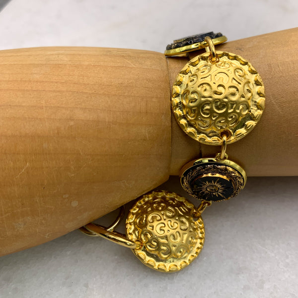 Victorian Cameo | Gold Filled Bracelet | Handmade in Australia | Vintage