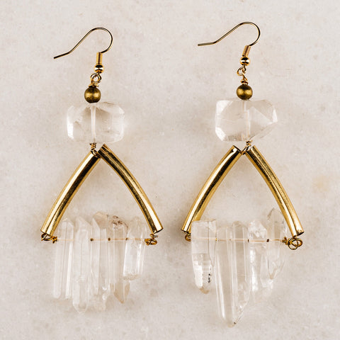 Earrings of Artemis | Vintage Handcraft Earrings | Handmade Jewellery