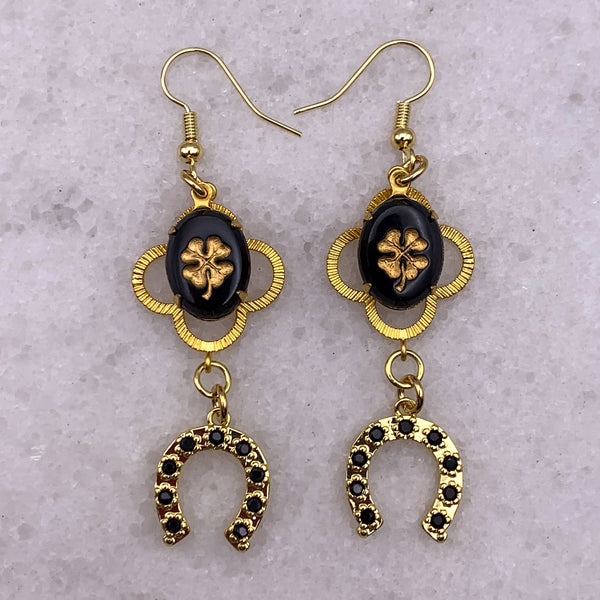 Four Leaf Clover | Lucky Horseshoe | Handmade in Australia | Lucky Charm