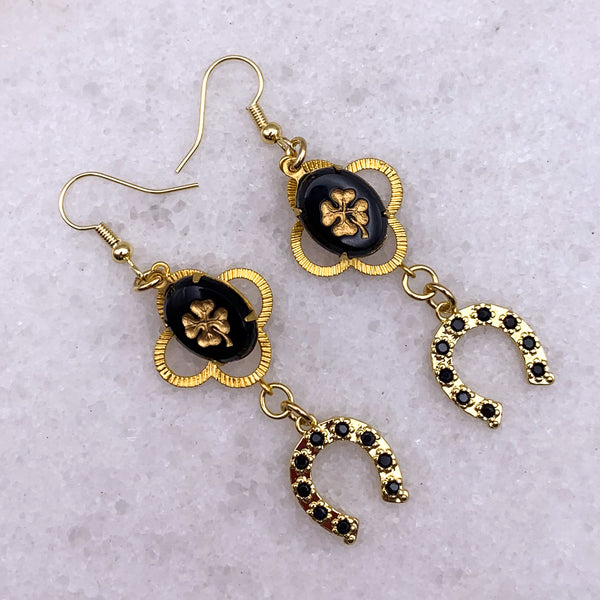 Four Leaf Clover | Lucky Horseshoe | Handmade in Australia | Lucky Charm