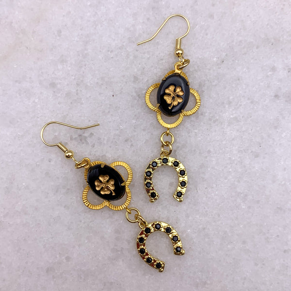 Four Leaf Clover | Lucky Horseshoe | Handmade in Australia | Lucky Charm