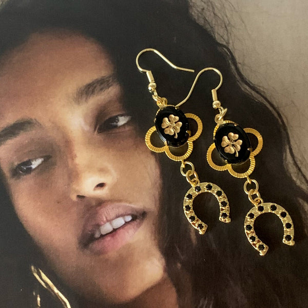 Four Leaf Clover | Lucky Horseshoe | Handmade in Australia | Lucky Charm