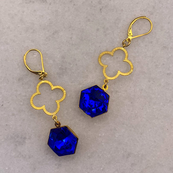 Blue Euphoria Earrings