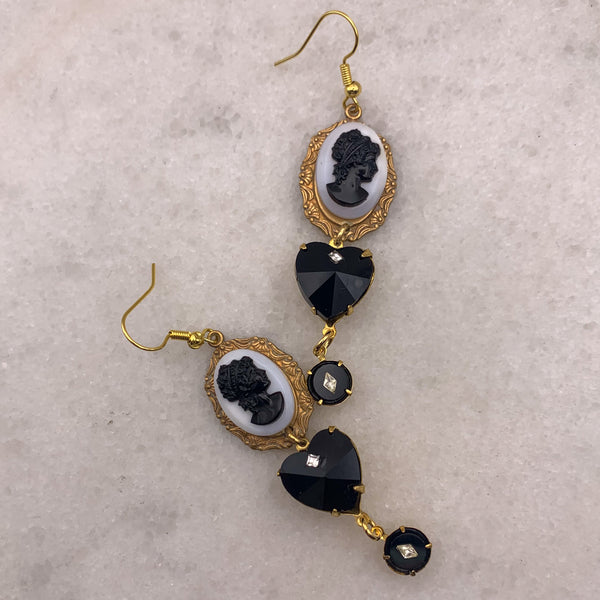 Cameo Earrings | Handmade in Australia | Vintage | Bohemian Style
