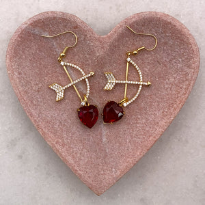 Cupids Jewellery | Vintage Style | Handmade in Australia | Love Earrings