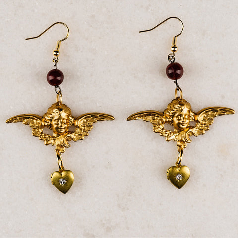 Cupid Earring | Bohemian design from Byron Bay | Vintage handmade