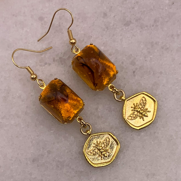 Amber | Bee Charm | Handmade in Australia | Boho Luxe