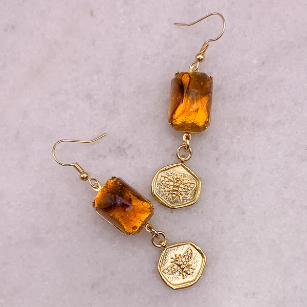 Amber | Bee Charm | Handmade in Australia | Boho Luxe