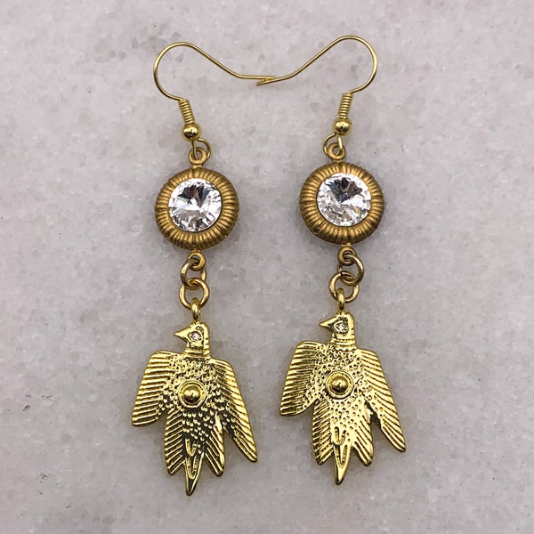 Bird Earrings | Navajo Thunderbird | Handmade in Australia | Contemporary Design