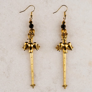 Peace Dove Earrings | Vintage | Handmade in Australia