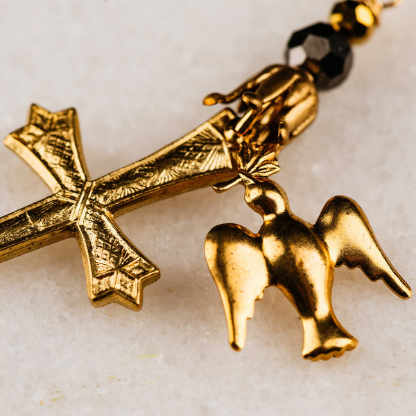 Peace Dove Earrings | Vintage | Handmade in Australia