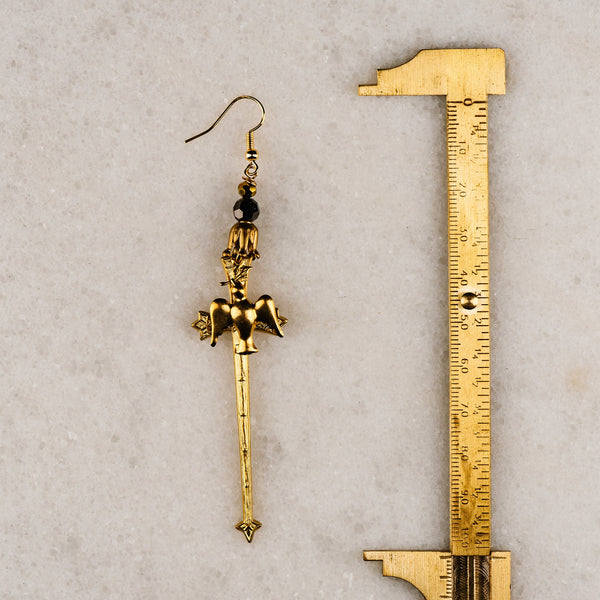 Peace Dove Earrings | Vintage | Handmade in Australia