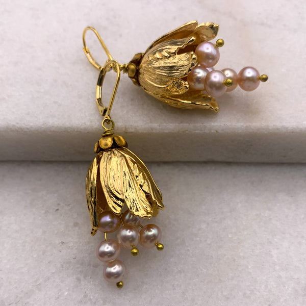 Pearl Earrings | Turquoise | Handmade in Australia | Contemporary Jewellery
