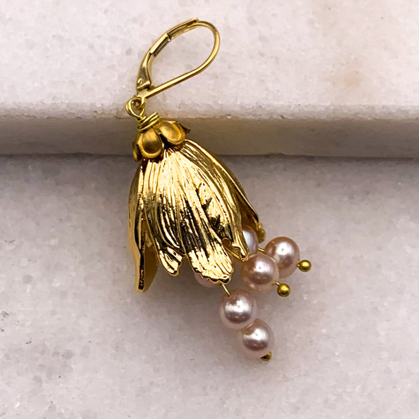 Pearl Earrings | Turquoise | Handmade in Australia | Contemporary Jewellery