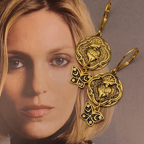 Sacred Heart | Gold | Handmade in Australia | Bohemian Style
