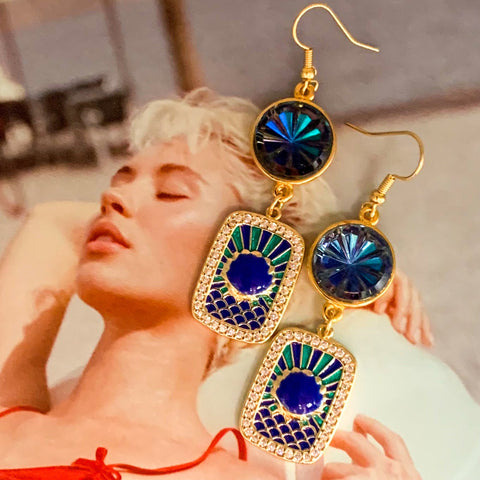 Seashell Earrings | Vintage | Handmade in Australia | Boho Chic