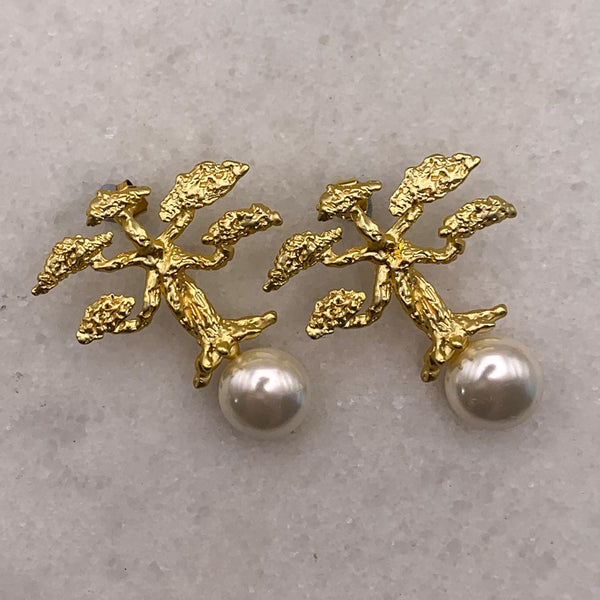 Pearl Earrings | Handmade in Australia | Gold Filled Jewellery | Bohemian Style
