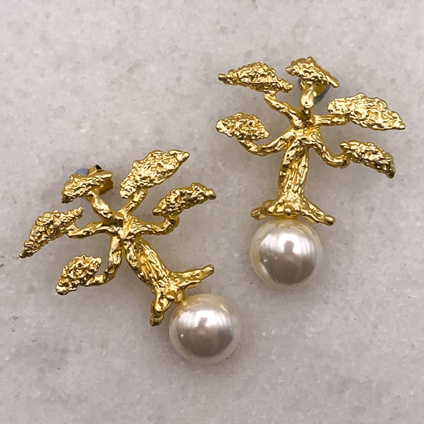 Pearl Earrings | Handmade in Australia | Gold Filled Jewellery | Bohemian Style