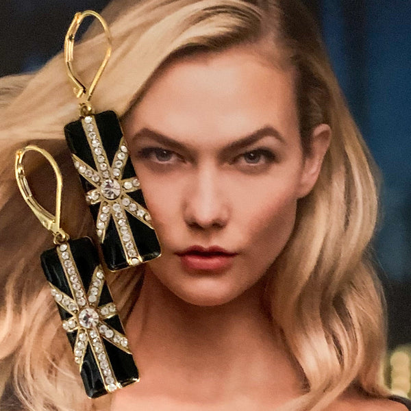 Art Deco Jewel | Handmade in Australia | Crystal | Gold Filled