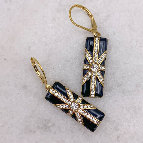 Art Deco Jewel | Handmade in Australia | Crystal | Gold Filled