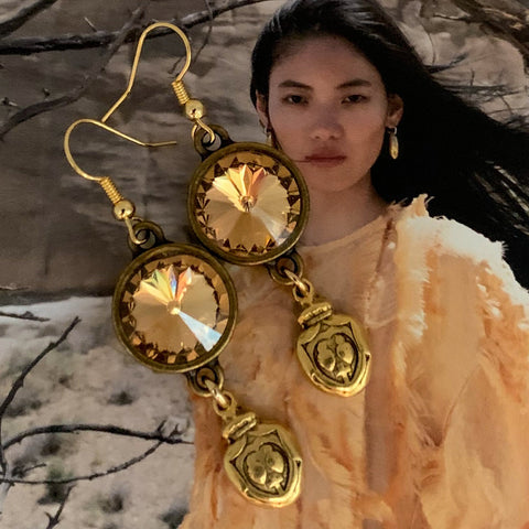 Sacred Heart | Topaz | Handmade in Australia | Bohemian Style