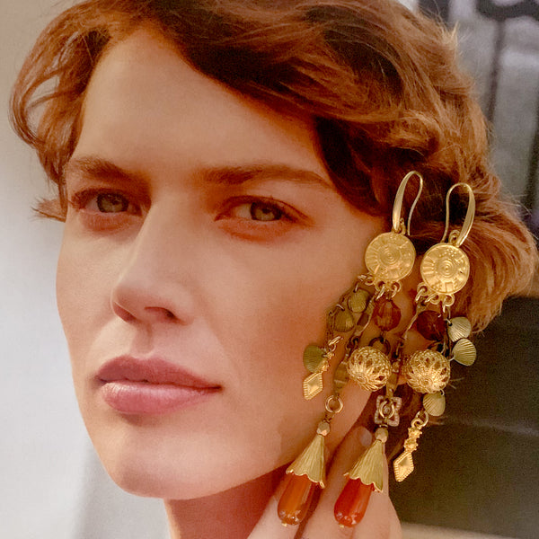 Tassel Earrings | Bohemian Jewels | Handmade in Australia
