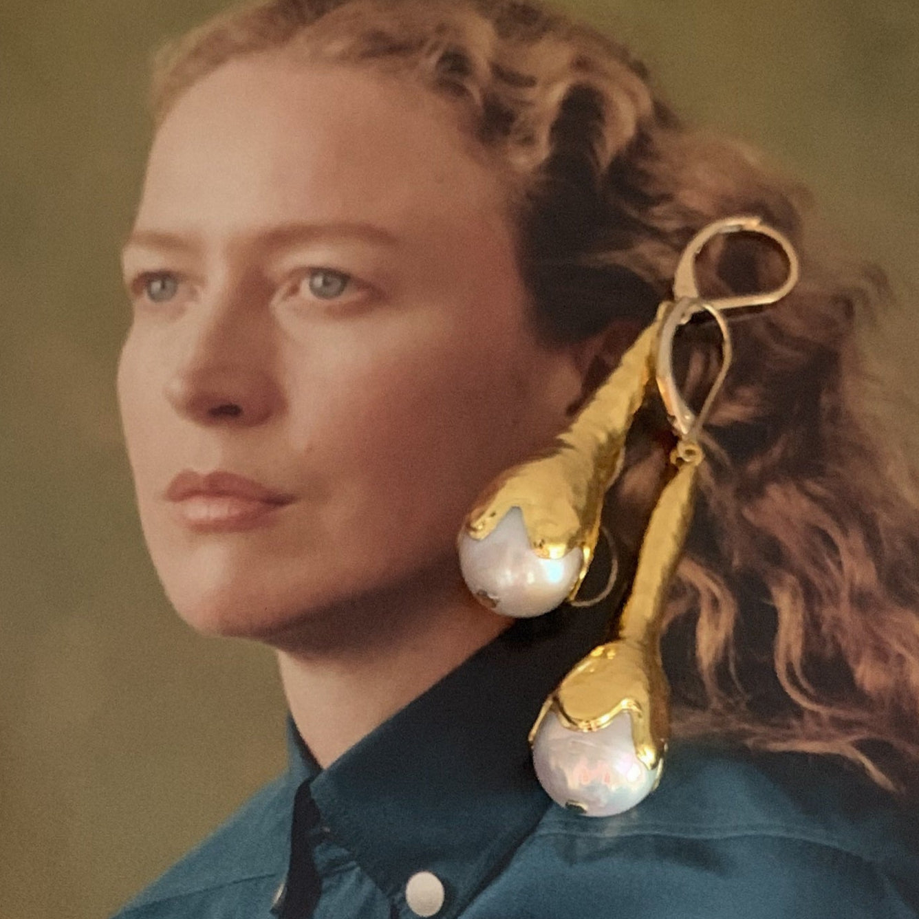 Pearl Earrings | Gold Filled | |Handmade in Australia | Bohemian Chic