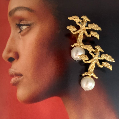 Pearl Earrings | Handmade in Australia | Gold Filled Jewellery | Bohemian Style