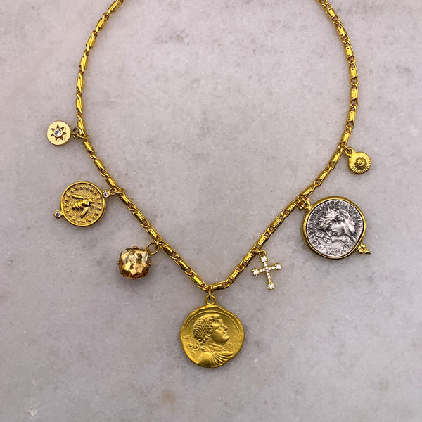 Coin Charmer Necklace