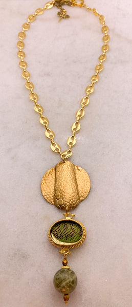 Gold Snakeskin | Vintage 1920's | Handmade in Australia 