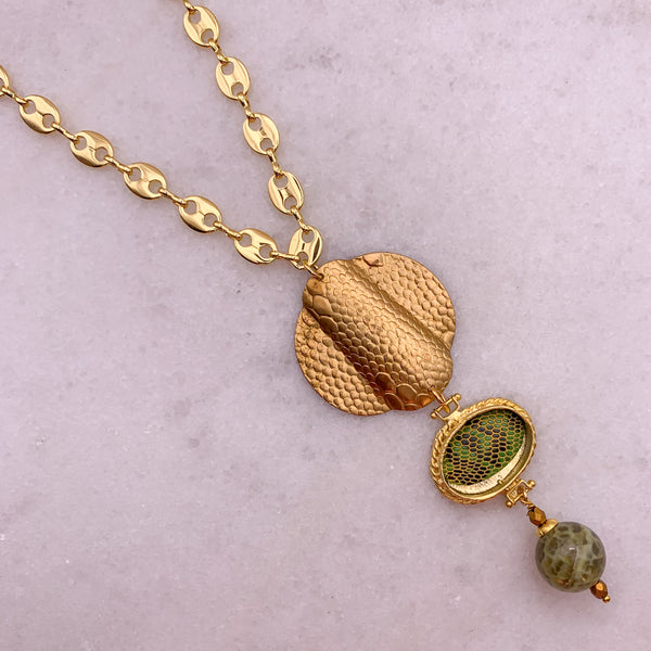 Gold Snakeskin | Vintage 1920's | Handmade in Australia 