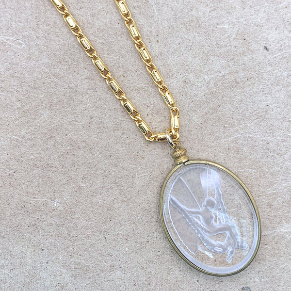 Lalique | Angel Necklace | Vintage | Handmade in Australia