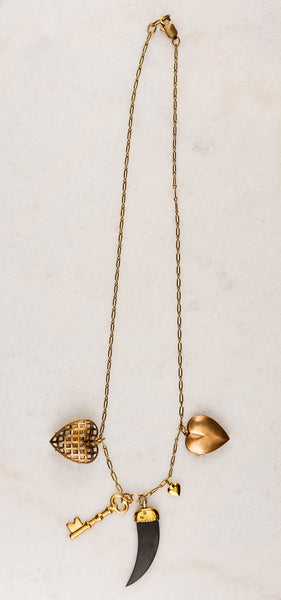 Heart Locket Necklace | Handmade in Australia | Vintage Jewellery