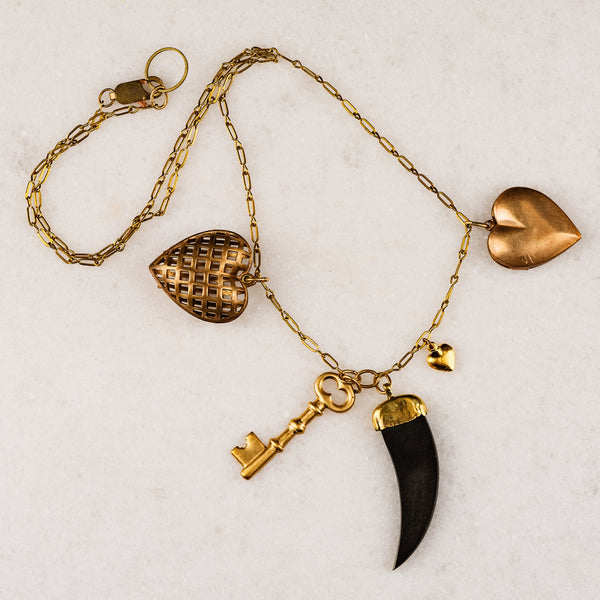 Heart Locket Necklace | Handmade in Australia | Vintage Jewellery