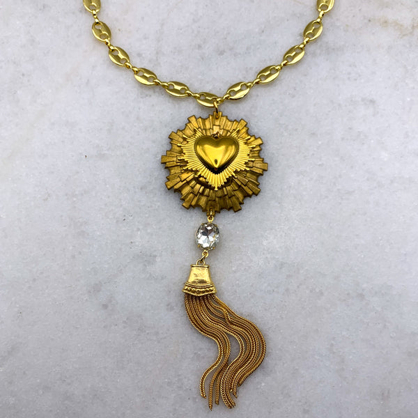 Sacred Heart | Tassel Necklace | Gucci Chain | Handmade in Australia