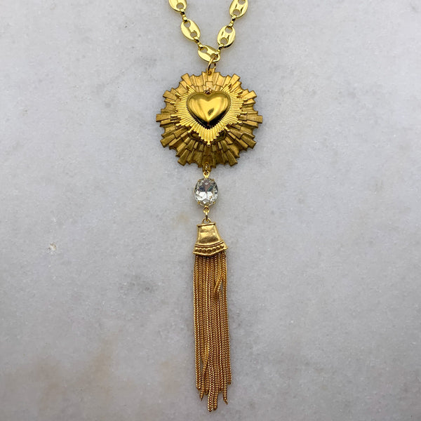 Sacred Heart | Tassel Necklace | Gucci Chain | Handmade in Australia