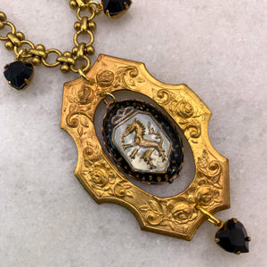 Heraldic Jewellery | Lion Cameo | Vintage Style | Handmade in Australia 